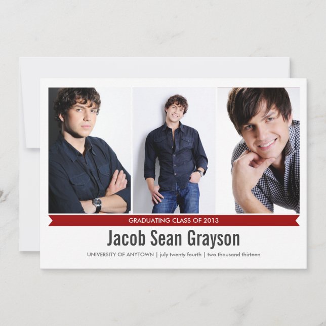 Simply Genius 4 - Faire-part d'obtention d'un dipl (Devant)