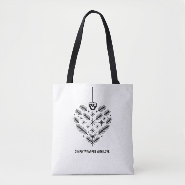Simply Wrapped with Love T-Shirt Tasche (Vorderseite)