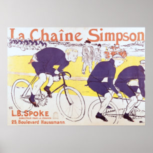 Simpson Chain, 1896 Poster