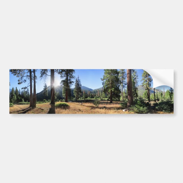 Simpson Meadow - Sierra Autoaufkleber (Vorne)