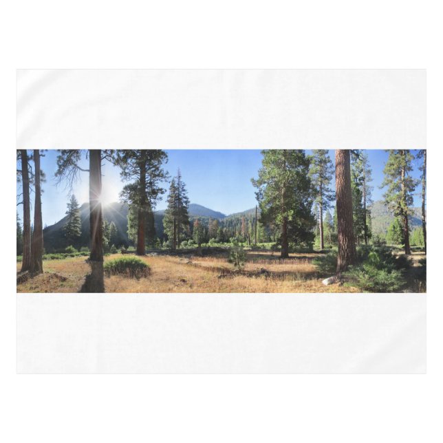 Simpson Meadow - Sierra Tischdecke (Vorderseite (Horizontal))