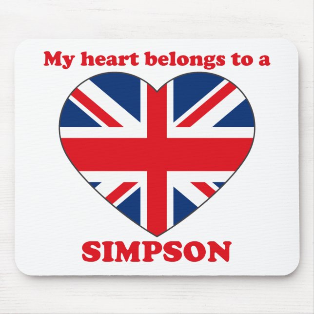 Simpson Mousepad (Vorne)