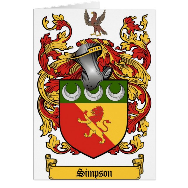 Simpson-Wappen - Wappen (Vorne)