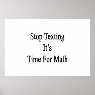 Sims auf, es ist Zeit für Mathe Poster