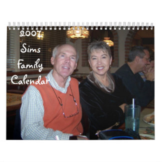 Sims Familien-Kalender 2007 Kalender