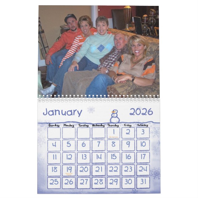 Sims Familien-Kalender 2007 Kalender (Jan 2026)