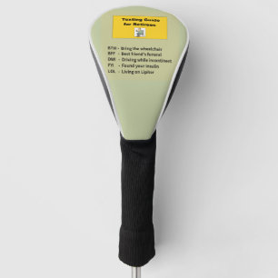 Simsen Sie Führer für Rentner Golf Headcover