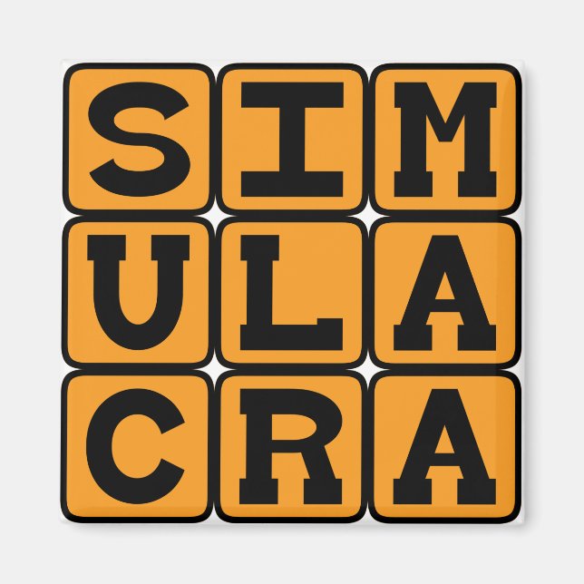 Simulacra, Vertretung von etwas Magnet (Vorne)