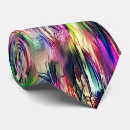 Simulation von Gestein oder Stalagmite mit blinken Krawatte