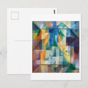 Simultane Fenster Robert Delaunay Postkarte