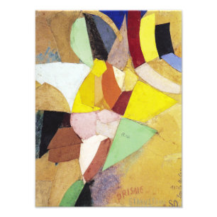 Simultane Sonnenprismen Sonia Delaunay Fotodruck