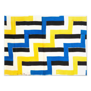 Simultane Stoffe Sonia Delaunay Fotodruck