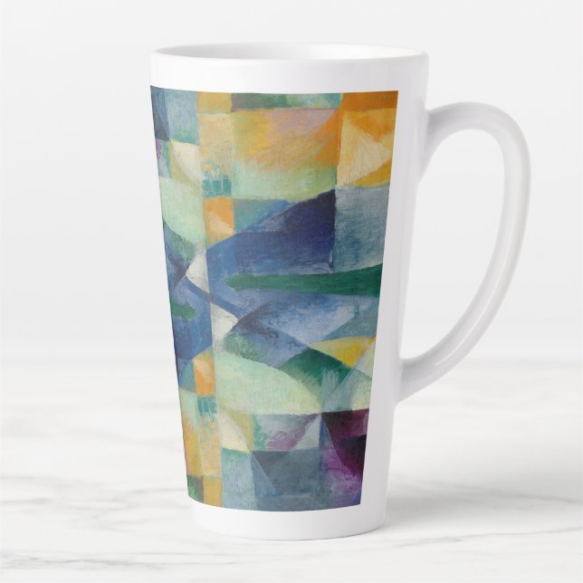 Simultanes Fenster 1912 von Robert Delaunay Milchtasse (Rechts)