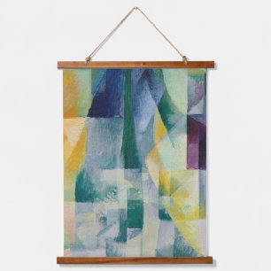 Simultanes Fenster 1912 von Robert Delaunay Wandteppich Mit Holzrahmen