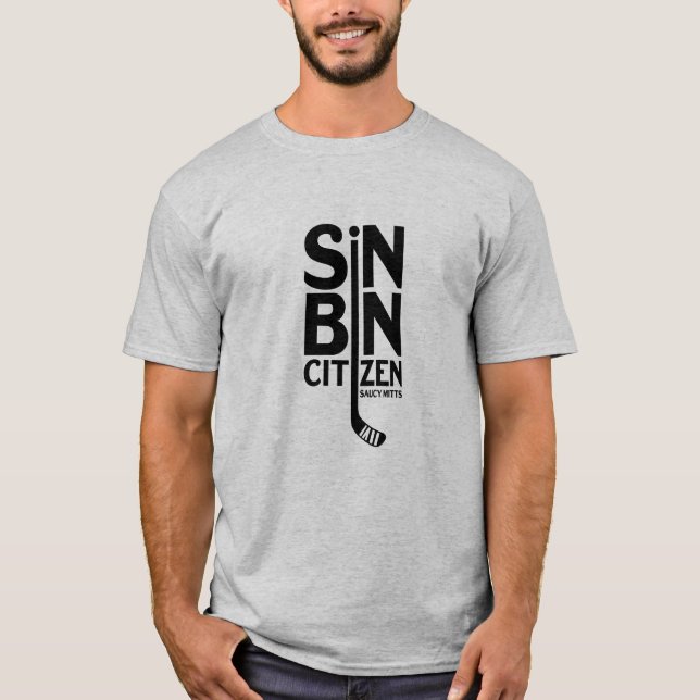 Sin Bin Hockey T-Shirt (Vorderseite)