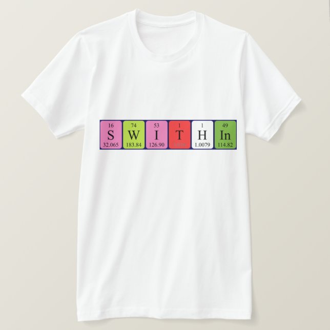 Sin Periodenname Shirt (Design vorne)