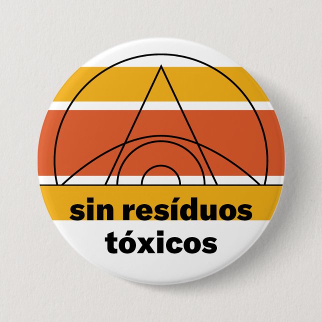 Sin resíduos tóxicos Button (Vorderseite)