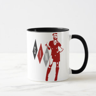 SINacle Button-Oben Tasse