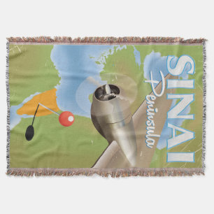 Sinai Halbinsel Flugplakat Decke