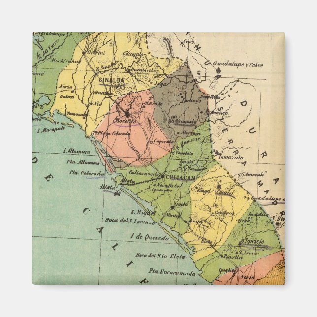 Sinaloa, Mexiko Magnet (Vorne)