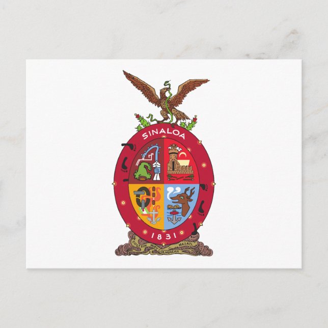 Sinaloa, Mexiko Postkarte (Vorderseite)
