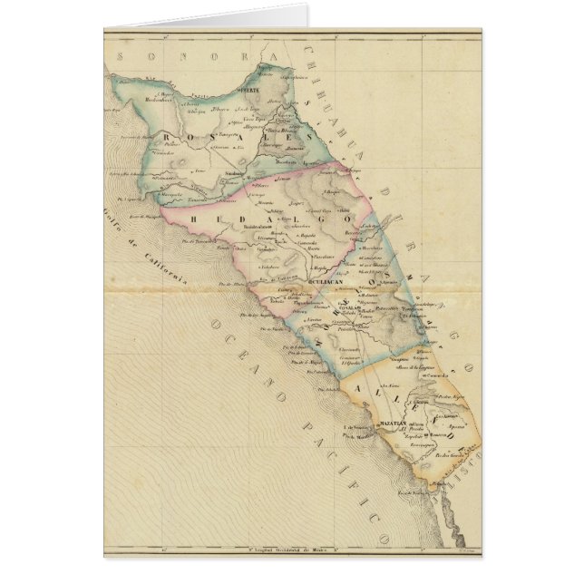 Sinaloa, Mexique (Devant)