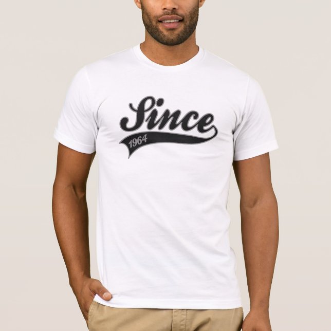 since1964 - Geburtstag T-Shirt (Vorderseite)