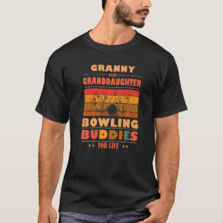 Sincere Granddaughter GRANNY Buddies For Life Bowl T-Shirt