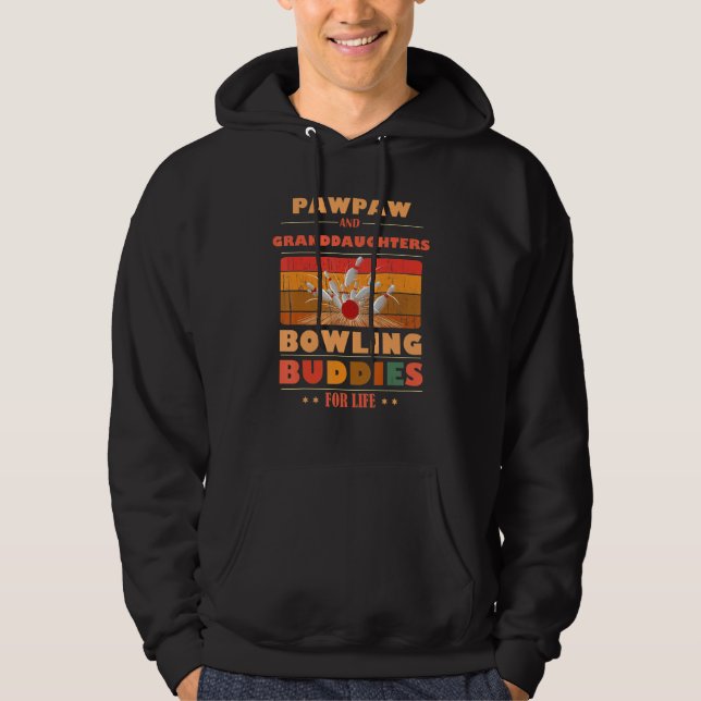Sincere Granddaughters PAWPAW Buddies For Life Bow Hoodie (Vorderseite)