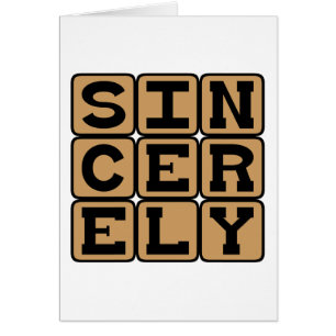 Sincèrement, Vraiment