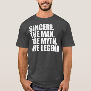SincereSincere Name Sincere Vorname T-Shirt