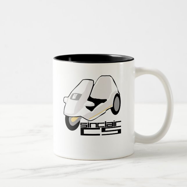 Sinclair C5 Zweifarbige Tasse (Rechts)