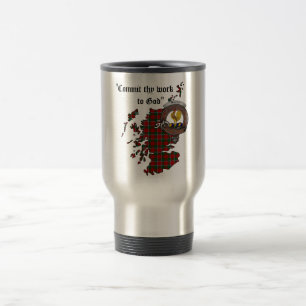 Sinclair Clan Badge Travel Mug