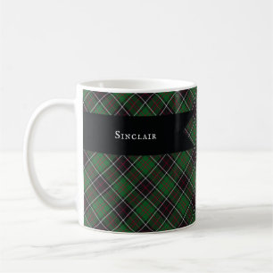 Sinclair Clan Jagd Tartan Variante Kariert Kaffeetasse