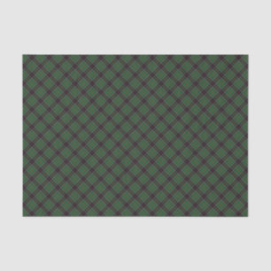 Sinclair Clan Tartan Kariertes Muster Seidenpapier