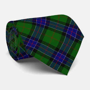 Sinclair Tartan Blau kariert Krawatte