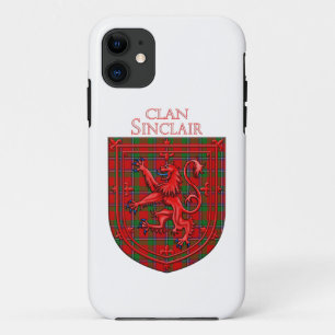 Sinclair Tartan Scottish Kariert Lion Rampant Case-Mate iPhone Hülle