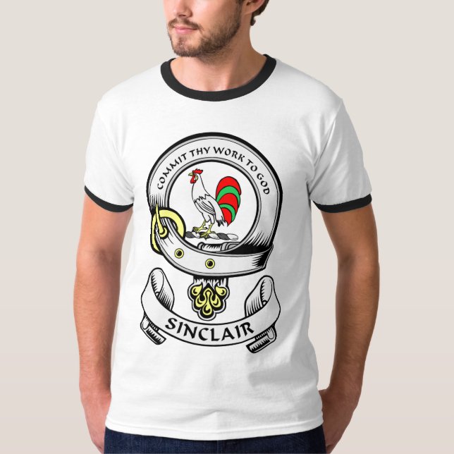 SINCLAIR-Wappen T-Shirt (Vorderseite)