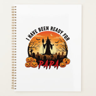 Sind Bereit Papa Halloween Hexe Kürbisse Grab Planer