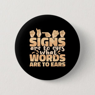 Sind die Worte für Ohren, die Sprache A Button