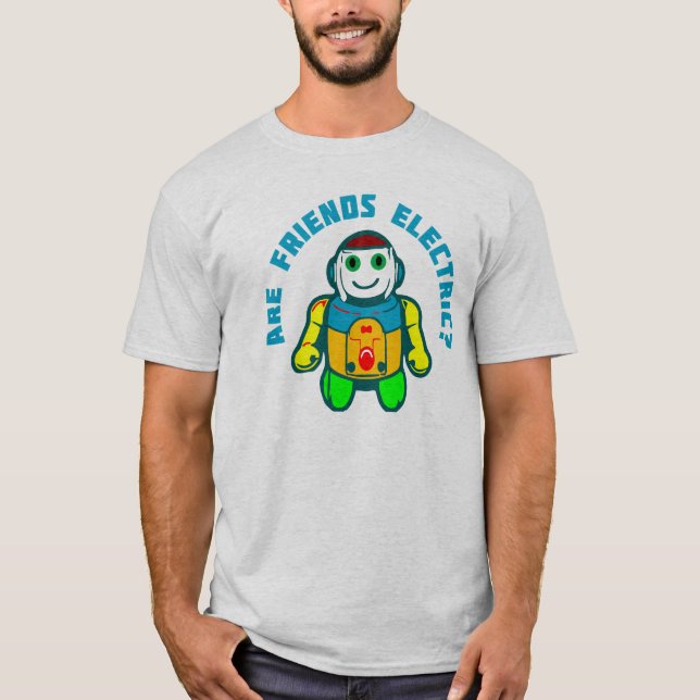 sind Freunde elektrisch? T-Shirt (Vorderseite)