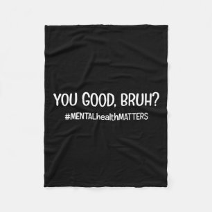 Sind gute psychische Gesundheitsprobleme? Fleecedecke