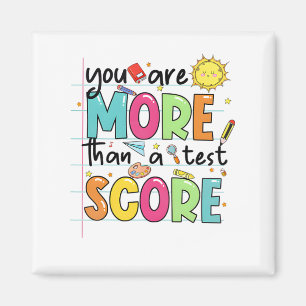 sind mehr als ein Test-Score-Lehrer Test Da Magnet
