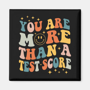 sind mehr als ein Test-Score-Lehrer Testtag Gro Magnet