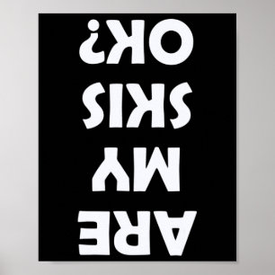 Sind meine Skier in Ordnung? Poster