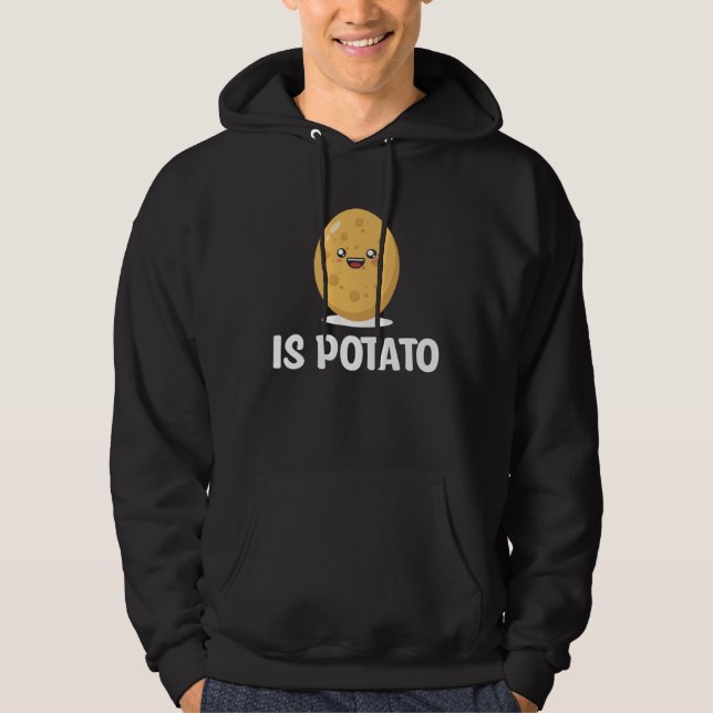 Sind Potato Potato Chips  Vegetarische Spud Life F Hoodie (Vorderseite)