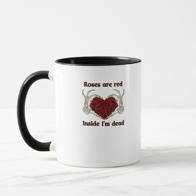 Sind rot Ich bin tot klassisch? Tasse (Links)