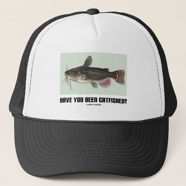 Sind Sie Catfished gewesen? (Wels-Illustration) Truckerkappe (Vorderseite)