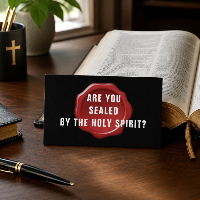 Sind Sie Christlich durch den Heiligen Geist versi Visitenkarte (Von Creator hochgeladen)