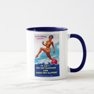 Sind Sie ein bördelnder Hussy? Tasse